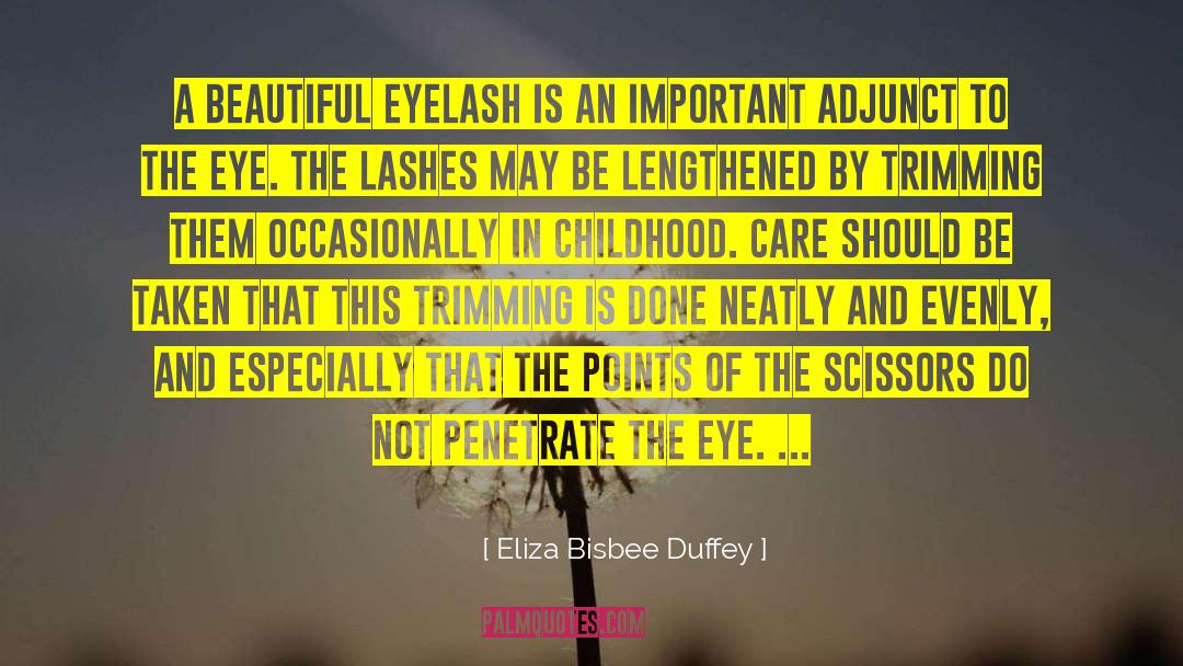 Uemura Eyelash quotes by Eliza Bisbee Duffey