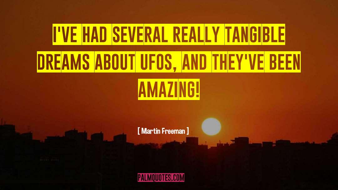 Ufos quotes by Martin Freeman