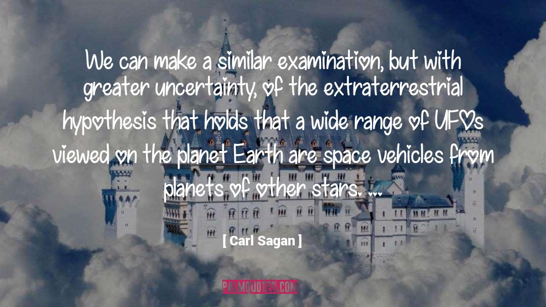 Ufos quotes by Carl Sagan
