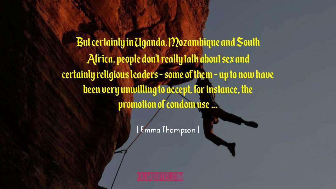 Uganda quotes by Emma Thompson