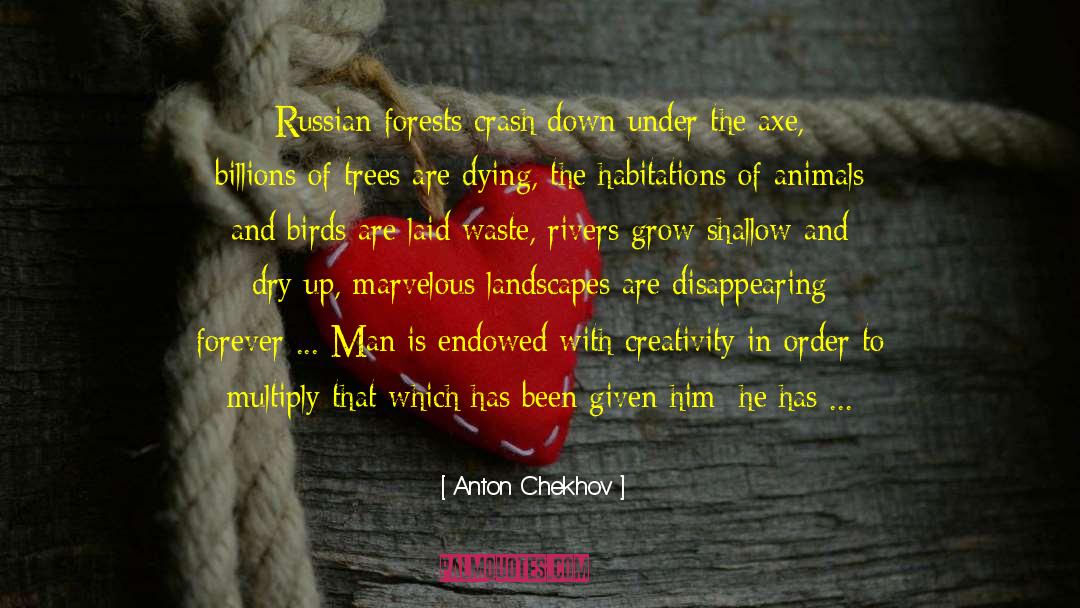 Uglier quotes by Anton Chekhov