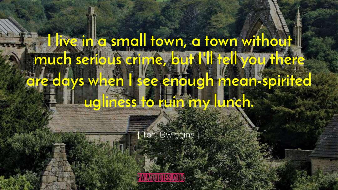 Ugliness In Others quotes by Toni Dwiggins