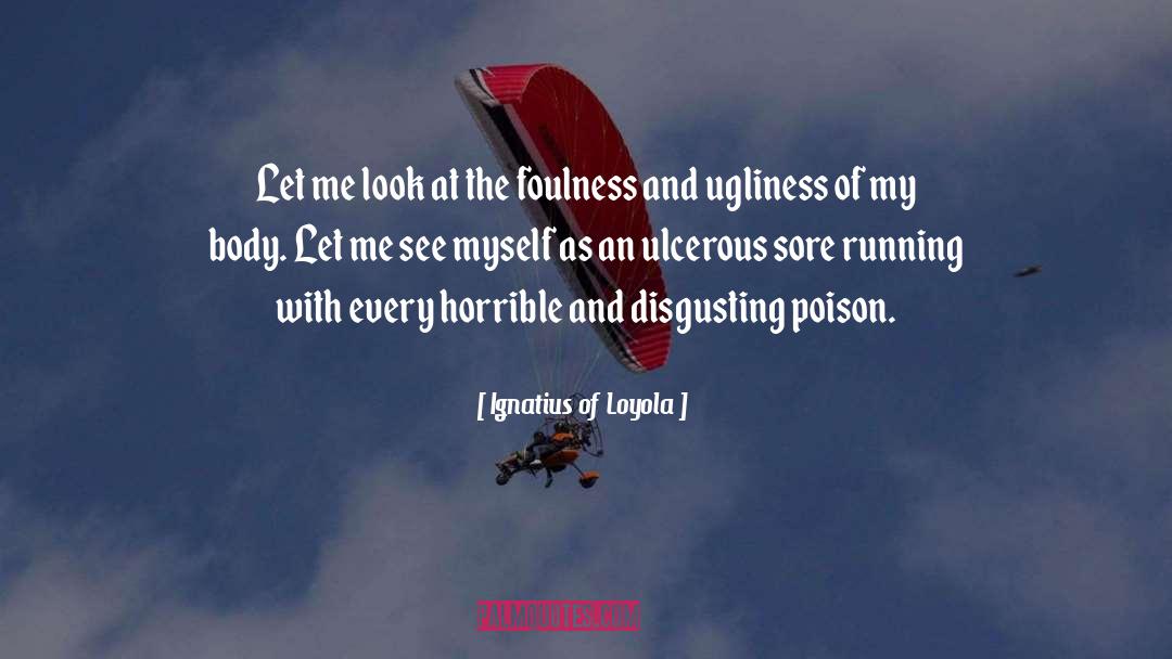 Ugliness quotes by Ignatius Of Loyola