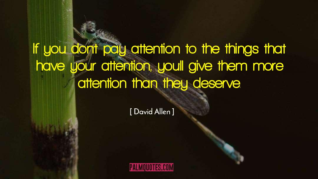 Ugly Things quotes by David Allen