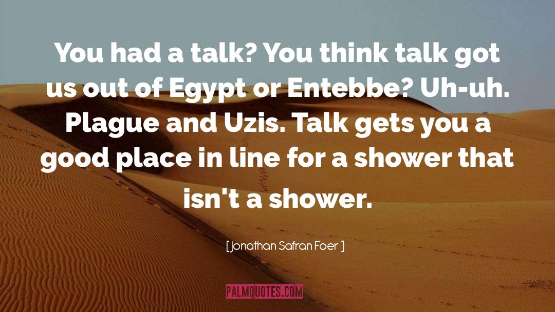 Uh quotes by Jonathan Safran Foer