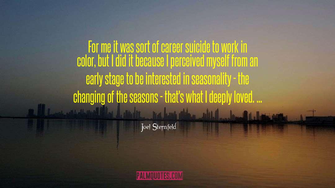 Uhhs Careers quotes by Joel Sternfeld