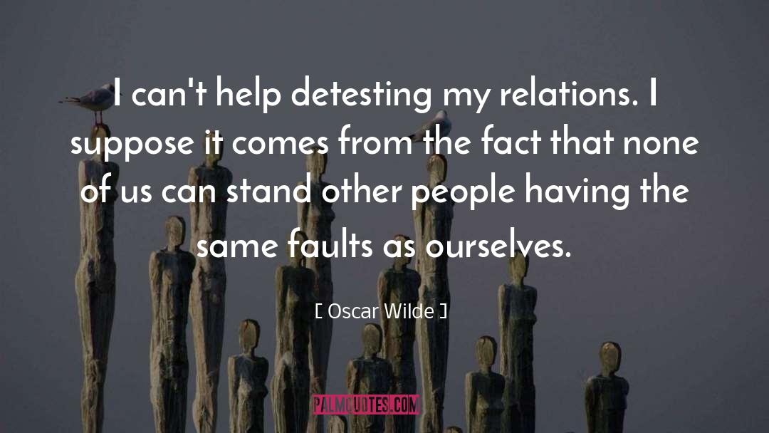 Uk Us Relations quotes by Oscar Wilde