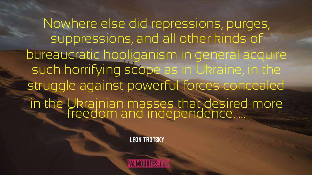 Ukraine quotes by Leon Trotsky