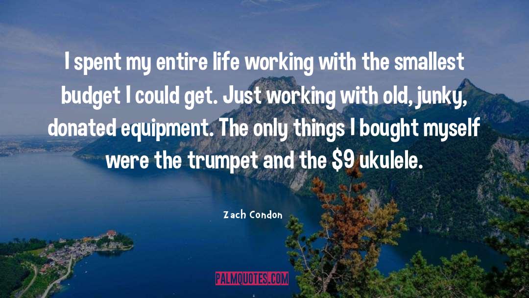 Ukulele quotes by Zach Condon