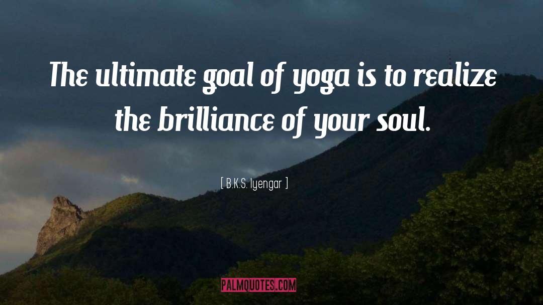 Ultimate Goal quotes by B.K.S. Iyengar