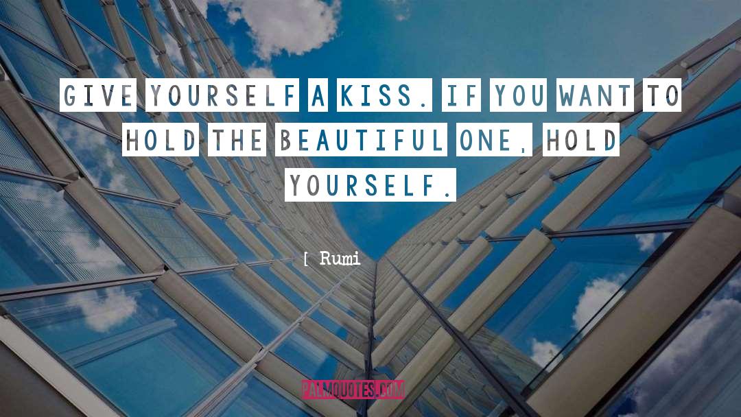 Ultimate Kiss quotes by Rumi