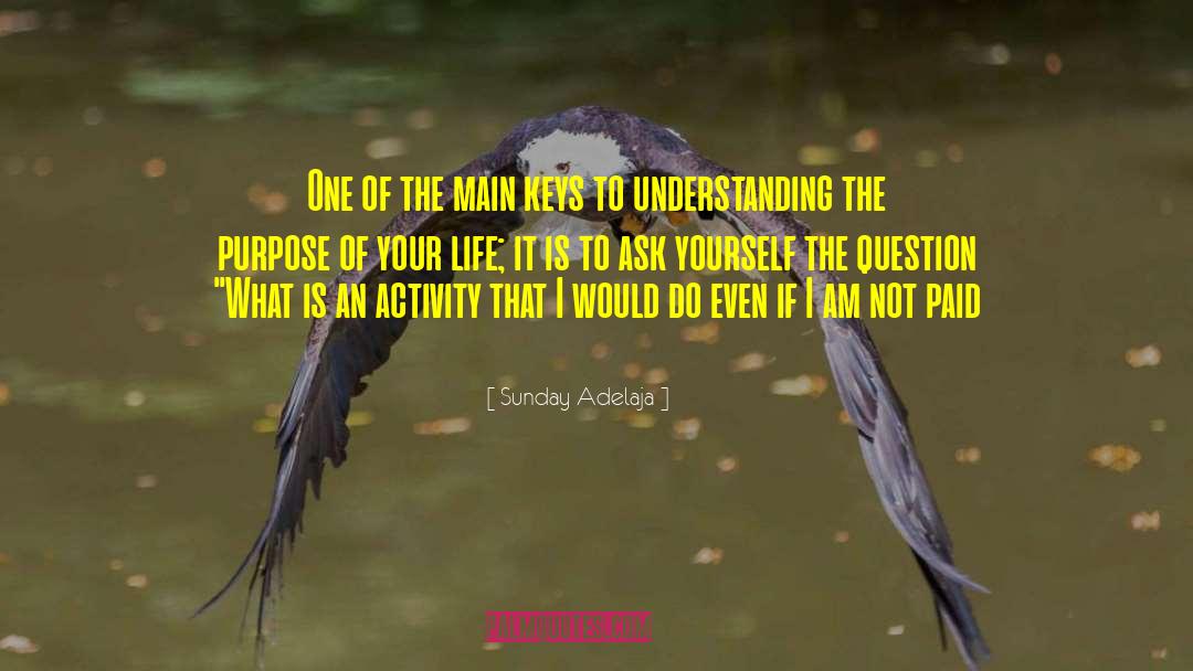 Ultimate Purpose Of Life quotes by Sunday Adelaja