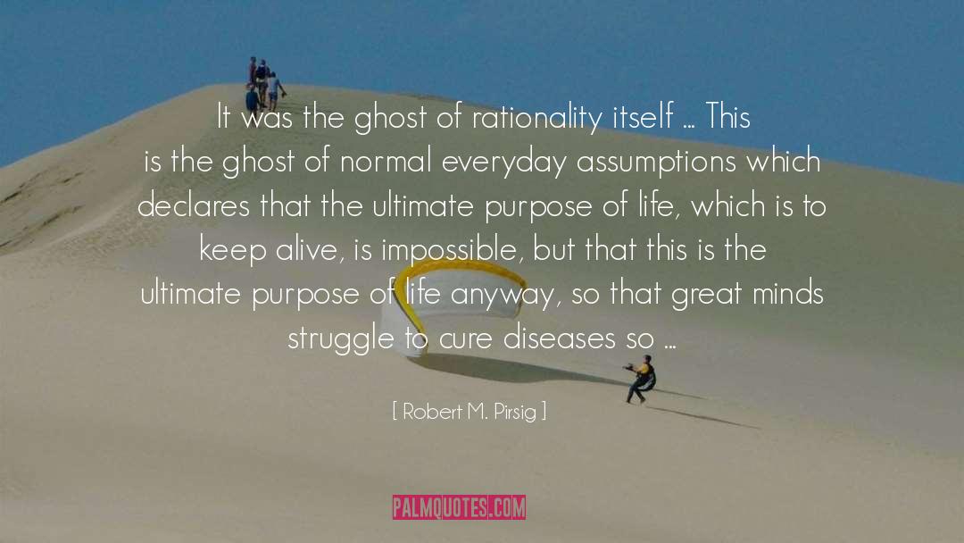 Ultimate Purpose quotes by Robert M. Pirsig