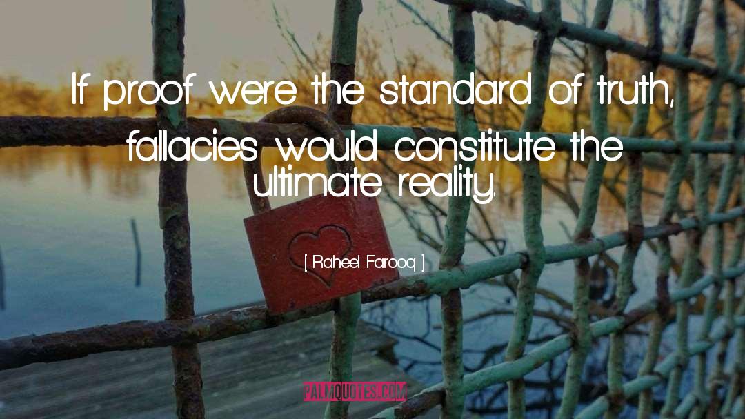 Ultimate Reality quotes by Raheel Farooq