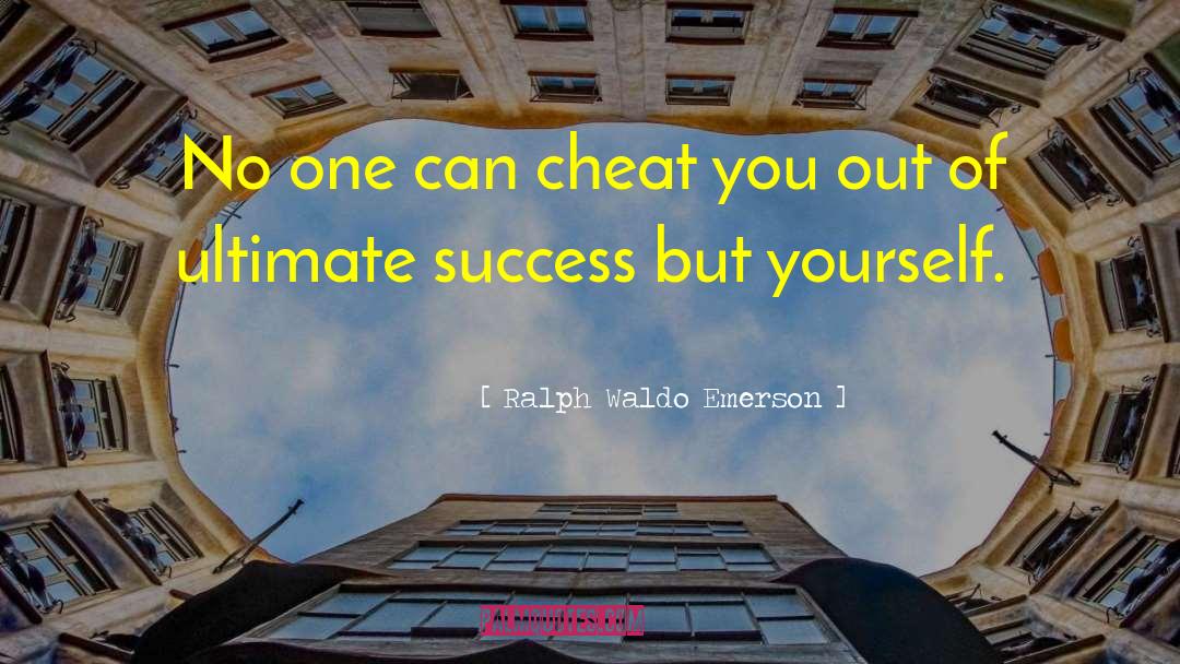 Ultimate Success quotes by Ralph Waldo Emerson
