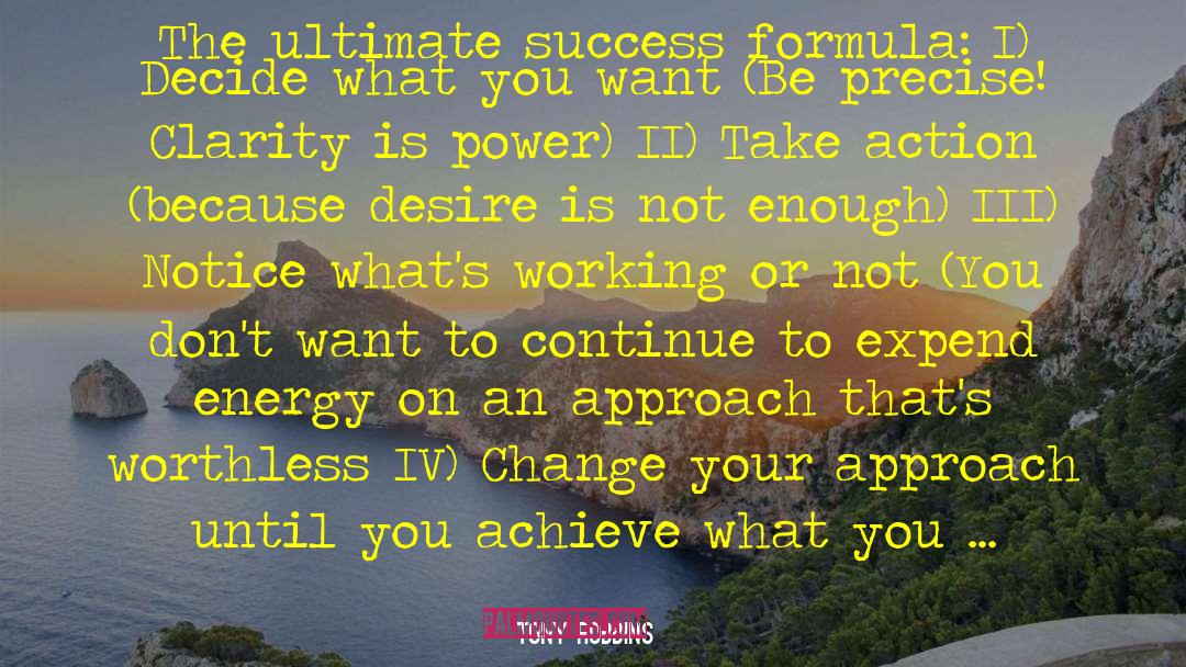 Ultimate Success quotes by Tony Robbins