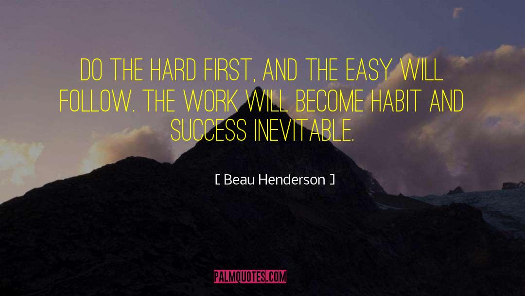 Ultimate Success quotes by Beau Henderson