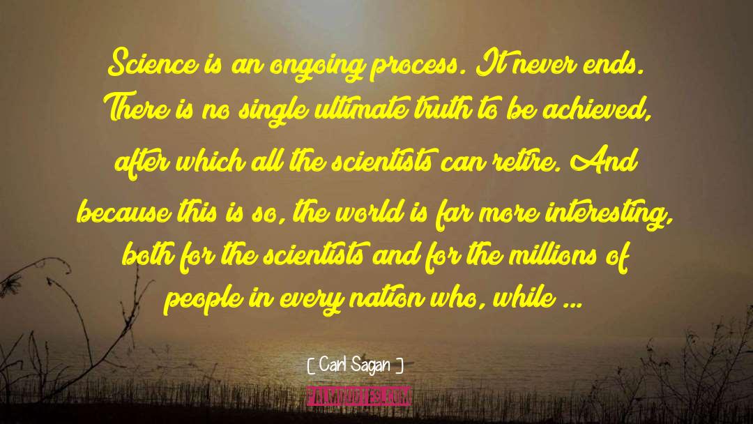 Ultimate Truth quotes by Carl Sagan