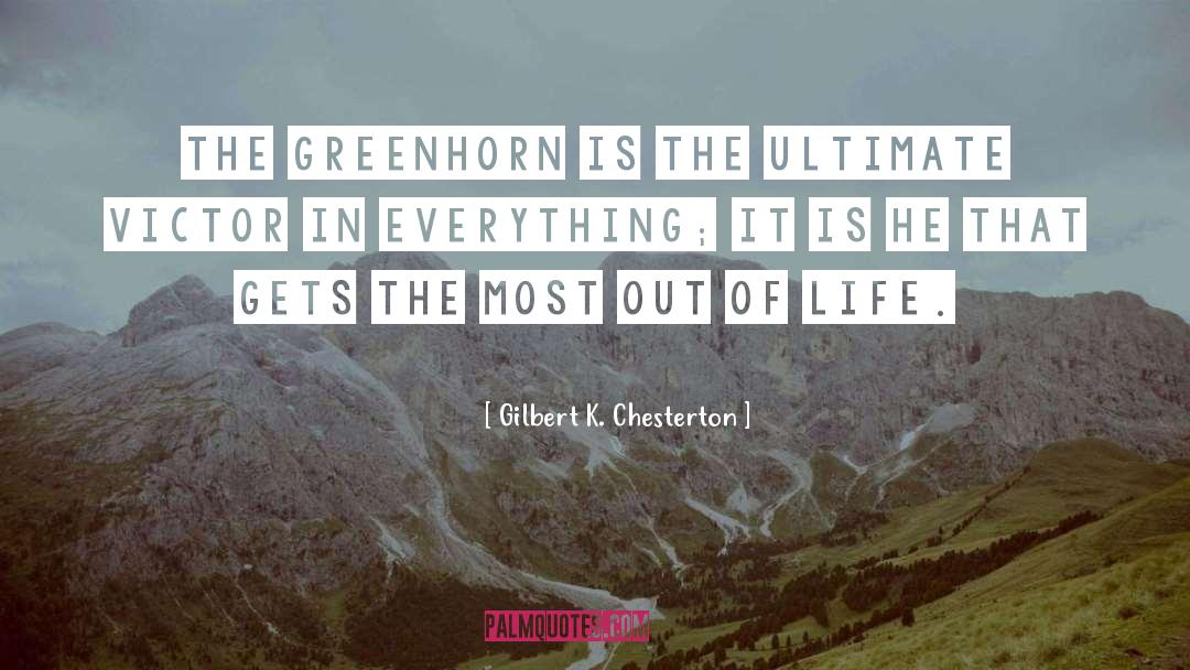 Ultimate Victor quotes by Gilbert K. Chesterton