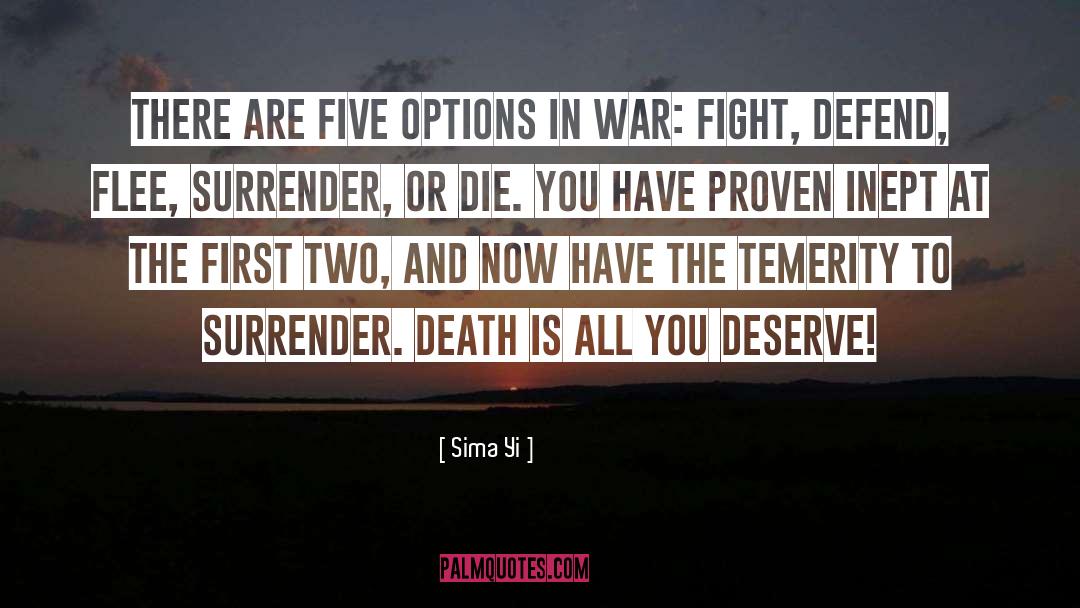 Ultimate War quotes by Sima Yi