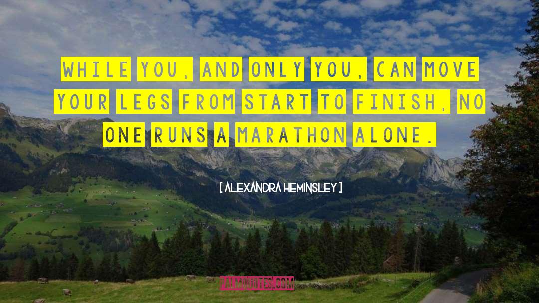 Ultra Marathon quotes by Alexandra Heminsley