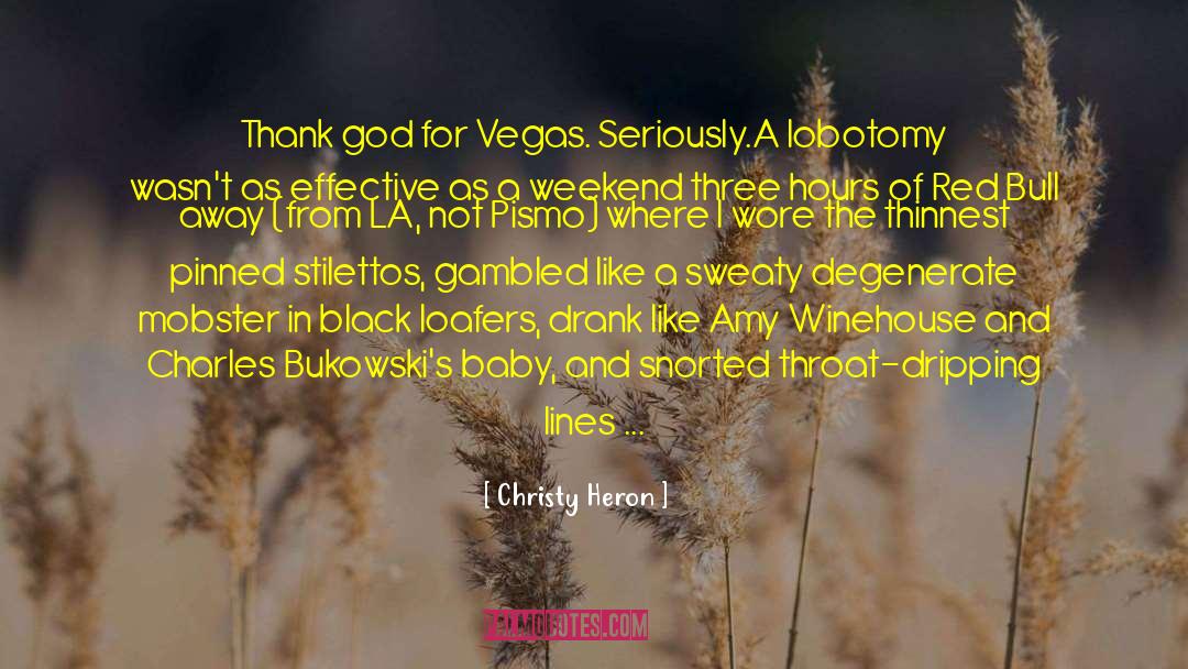 Ulysses New Vegas quotes by Christy Heron