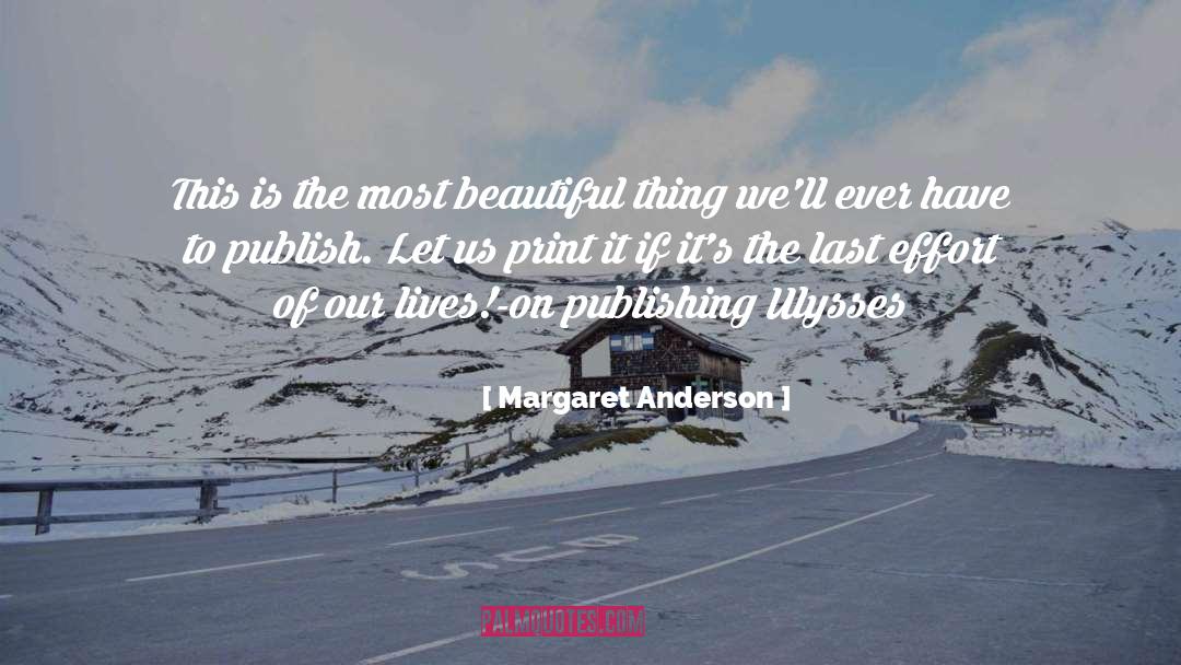 Ulysses quotes by Margaret Anderson