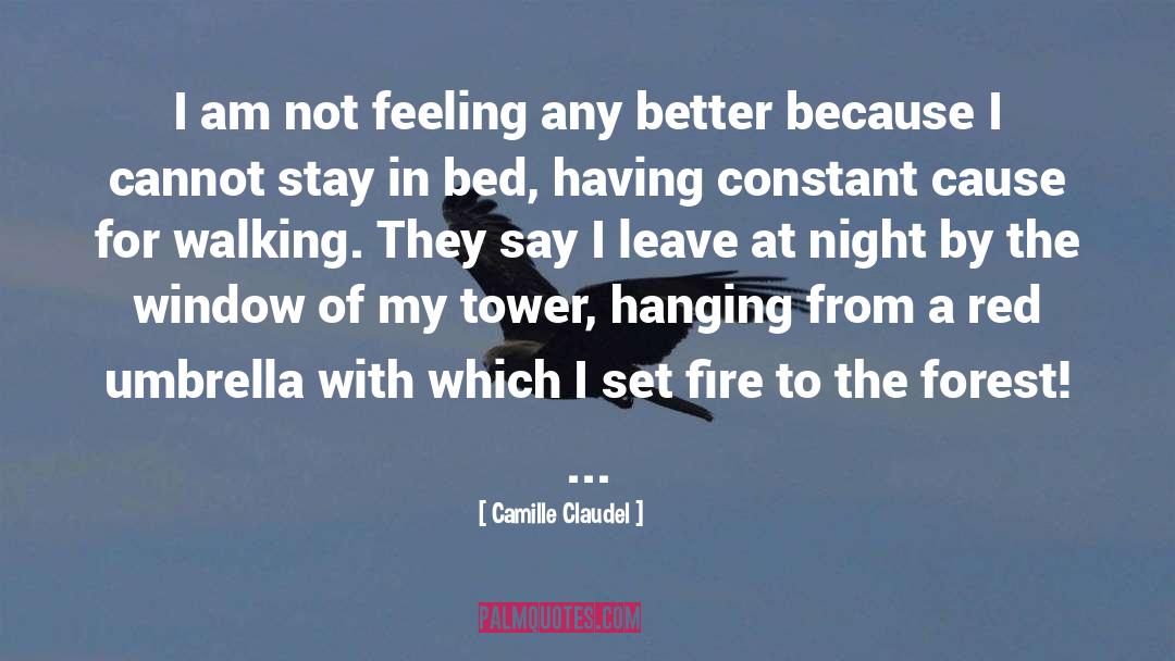 Umbrella quotes by Camille Claudel