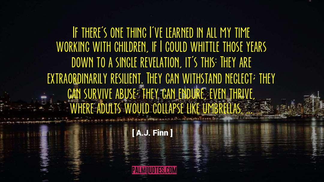 Umbrellas quotes by A.J. Finn