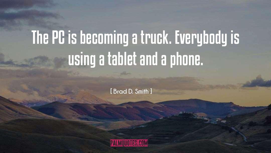 Umphress Truck quotes by Brad D. Smith