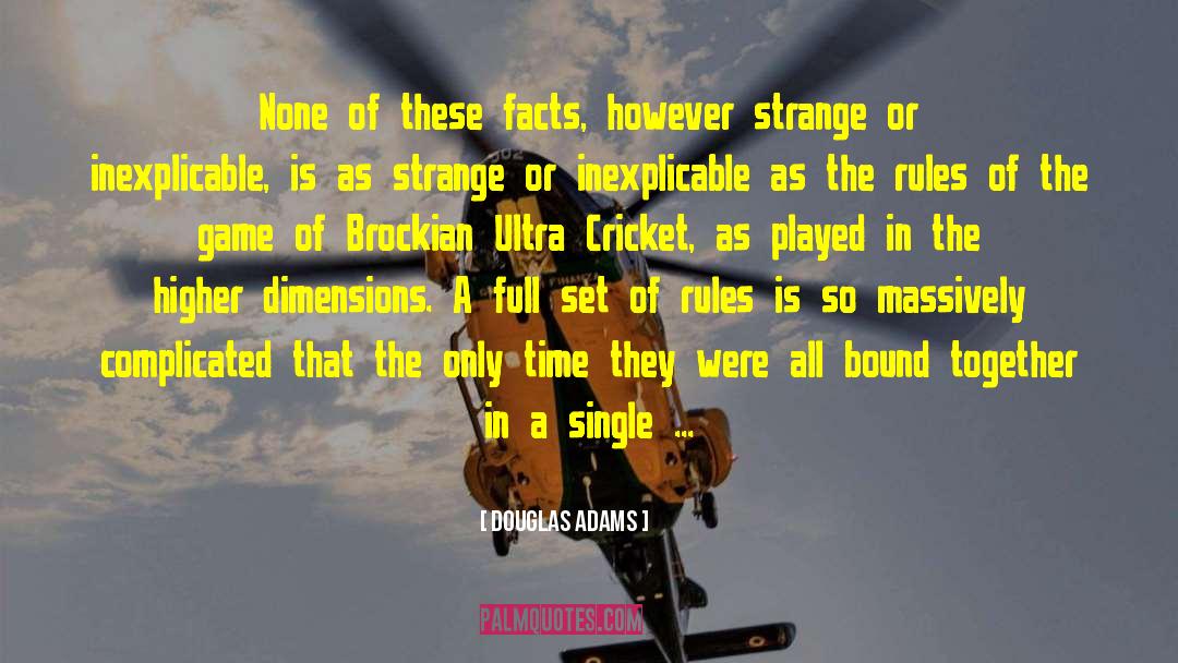 Umpires Cricket quotes by Douglas Adams