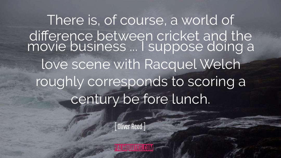 Umpires Cricket quotes by Oliver Reed