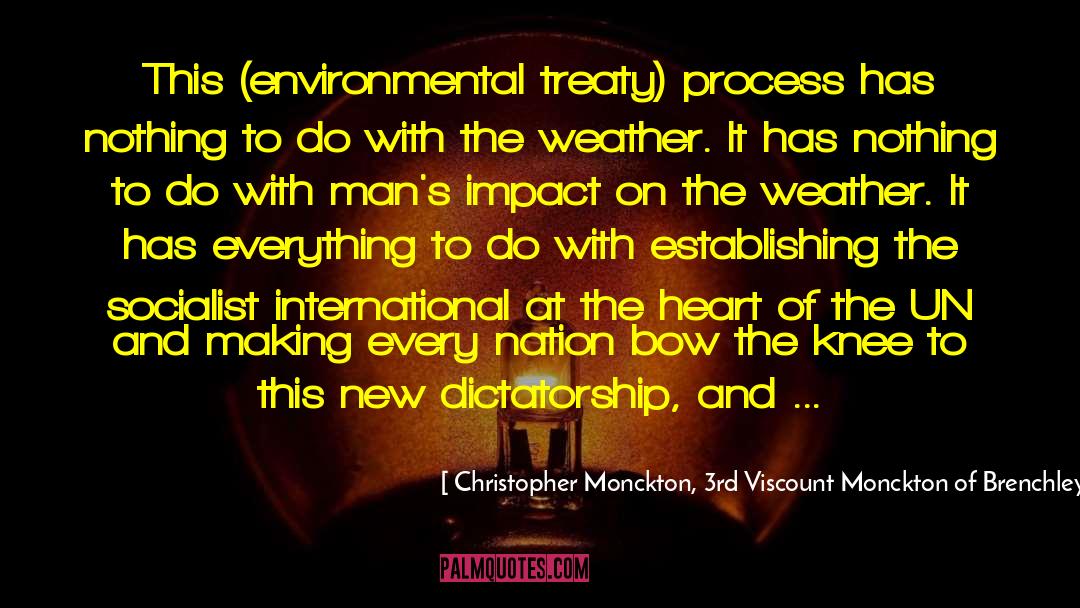 Un Environmental Protection quotes by Christopher Monckton, 3rd Viscount Monckton Of Brenchley