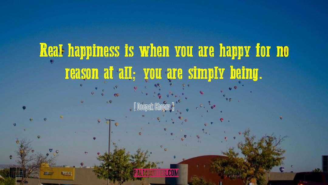 Un Happy quotes by Deepak Chopra