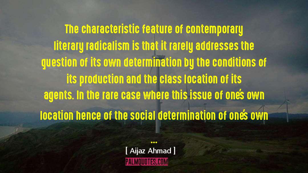 Un Location In Usa quotes by Aijaz Ahmad