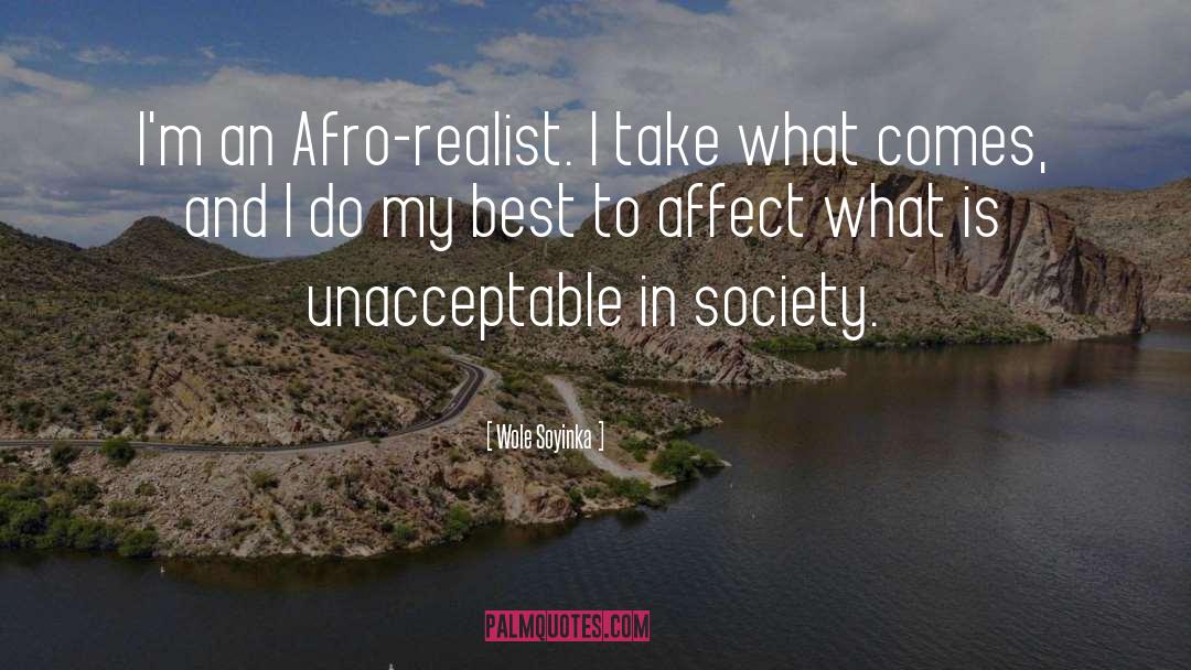 Unacceptable quotes by Wole Soyinka