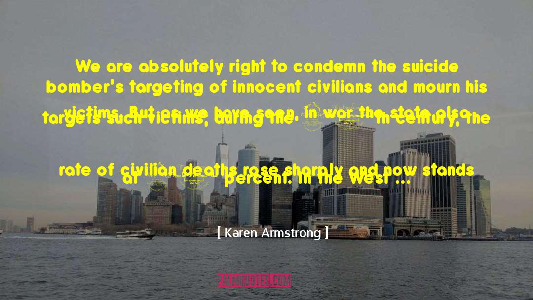 Unacceptable Shocking quotes by Karen Armstrong
