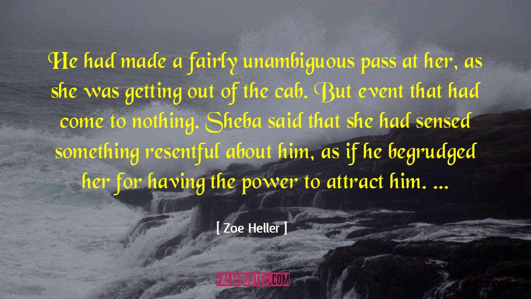 Unambiguous quotes by Zoe Heller