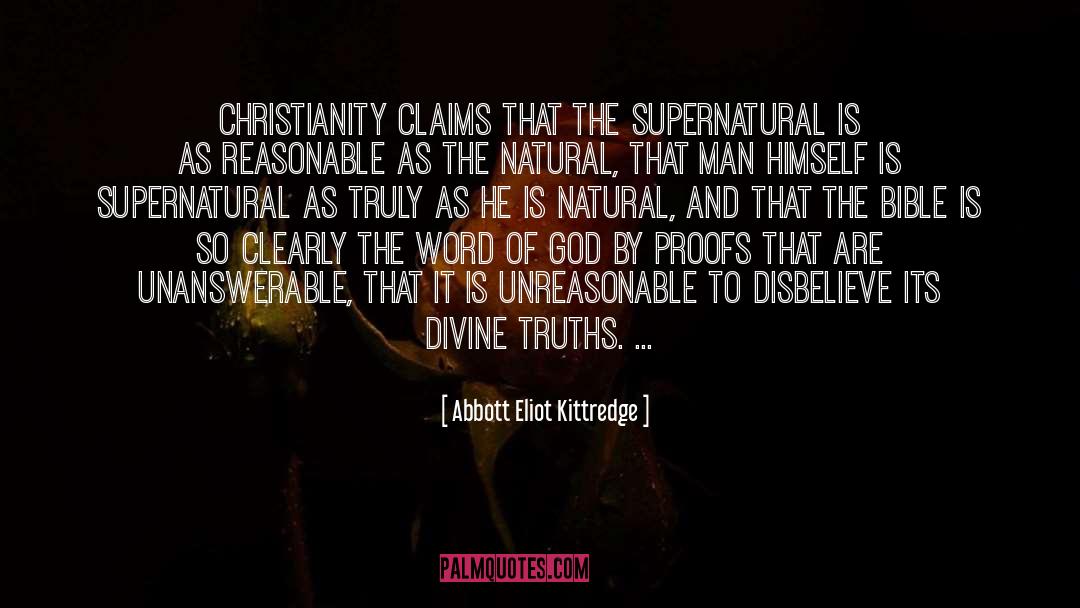 Unanswerable quotes by Abbott Eliot Kittredge