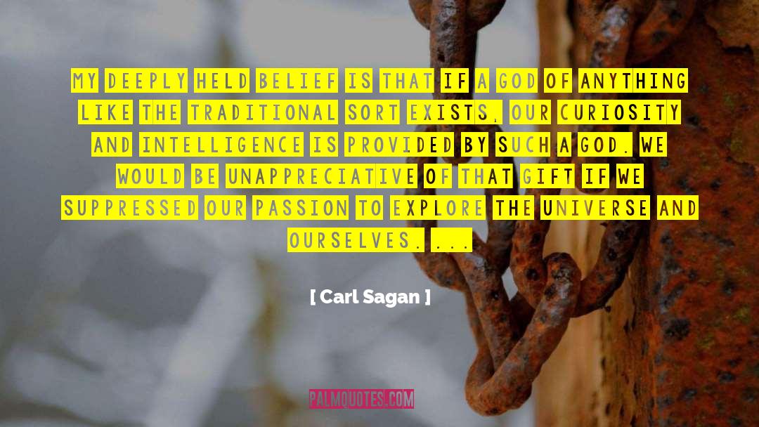 Unappreciative quotes by Carl Sagan