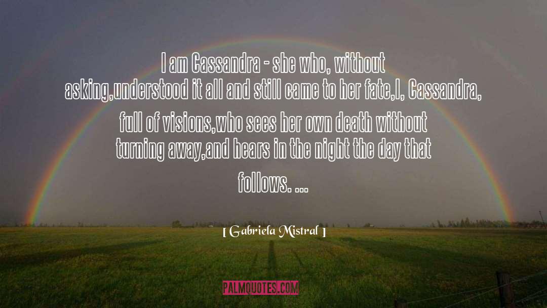 Unavoidable quotes by Gabriela Mistral