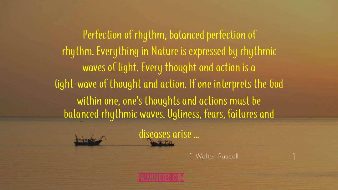 Unbalanced quotes by Walter Russell