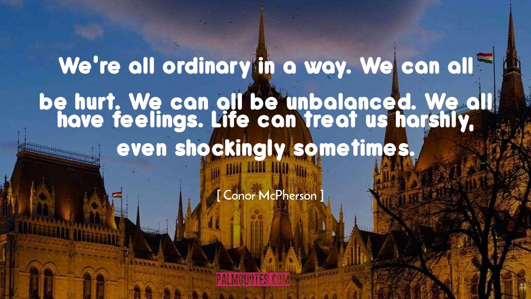 Unbalanced quotes by Conor McPherson