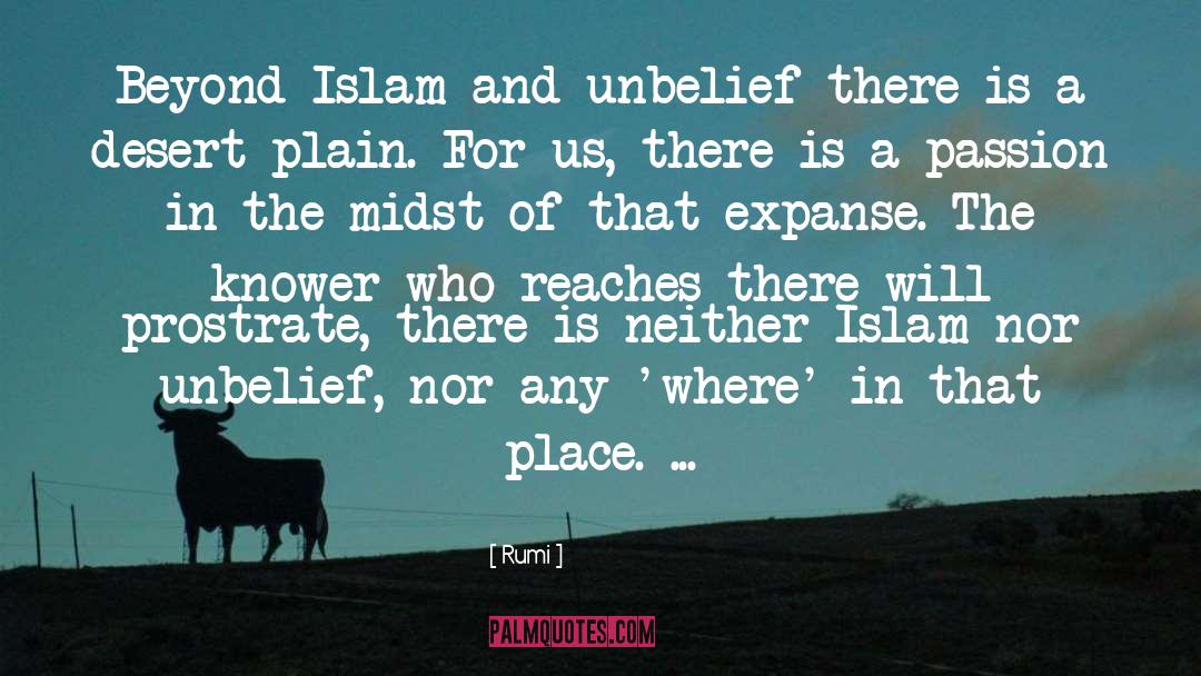 Unbelief quotes by Rumi