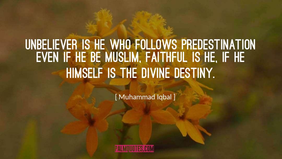 Unbeliever quotes by Muhammad Iqbal