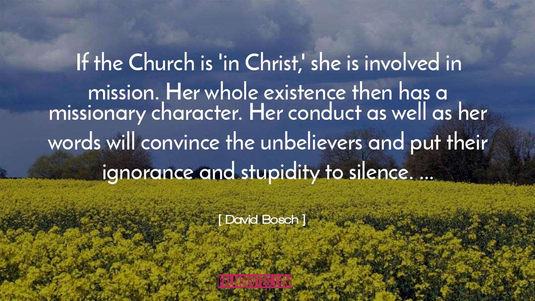 Unbelievers quotes by David Bosch