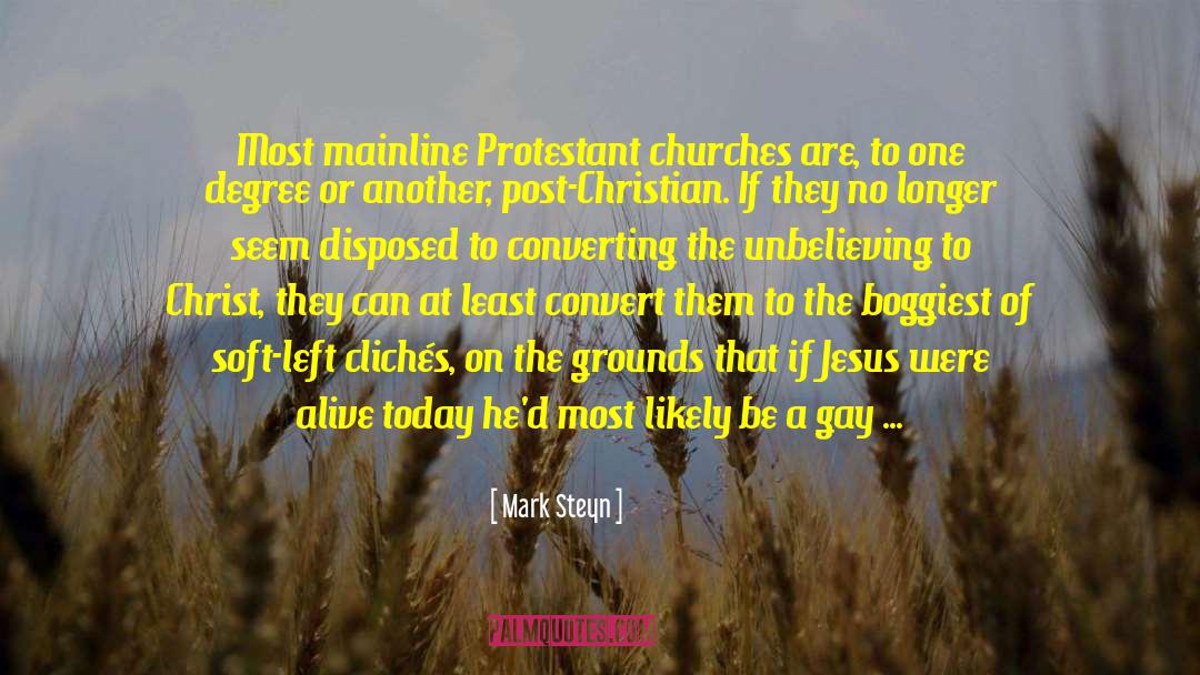 Unbelieving quotes by Mark Steyn
