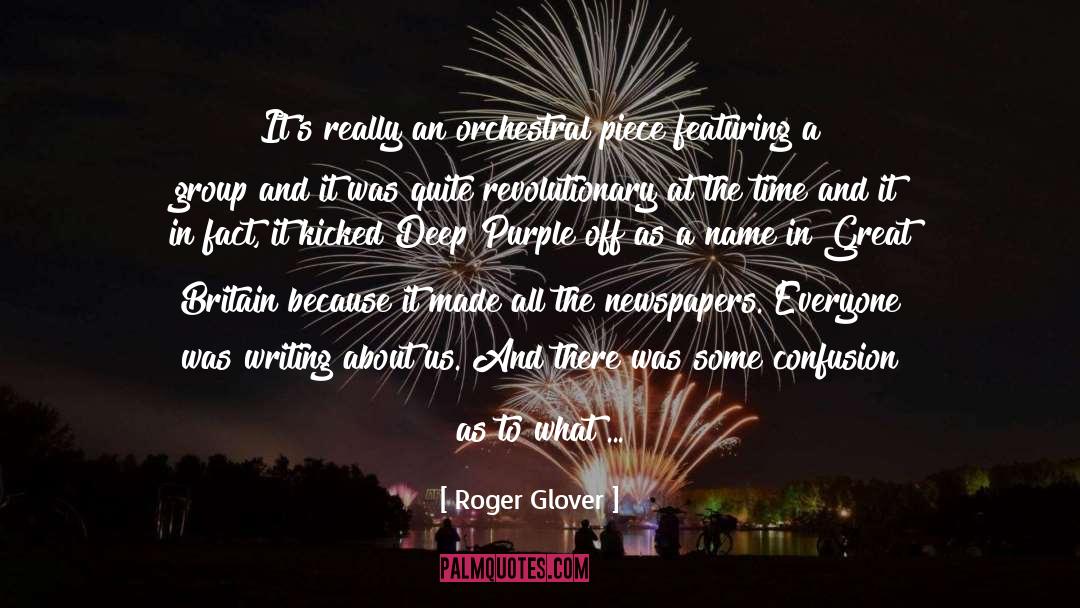 Unbending quotes by Roger Glover