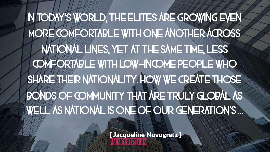 Unbreakable Bonds quotes by Jacqueline Novogratz