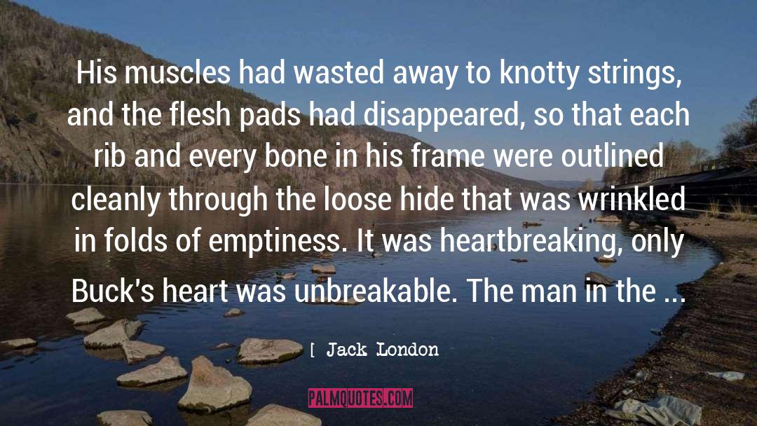 Unbreakable quotes by Jack London